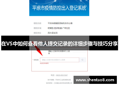 在VS中如何查看他人提交记录的详细步骤与技巧分享